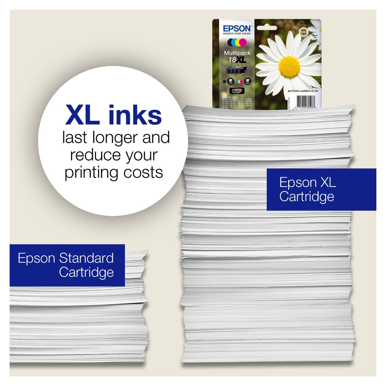 Epson Tinte 18 black XL T1811
