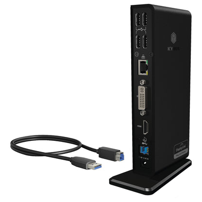 ICY BOX IB-DK2241AC USB 3.0 11-in-1 DockingStation
