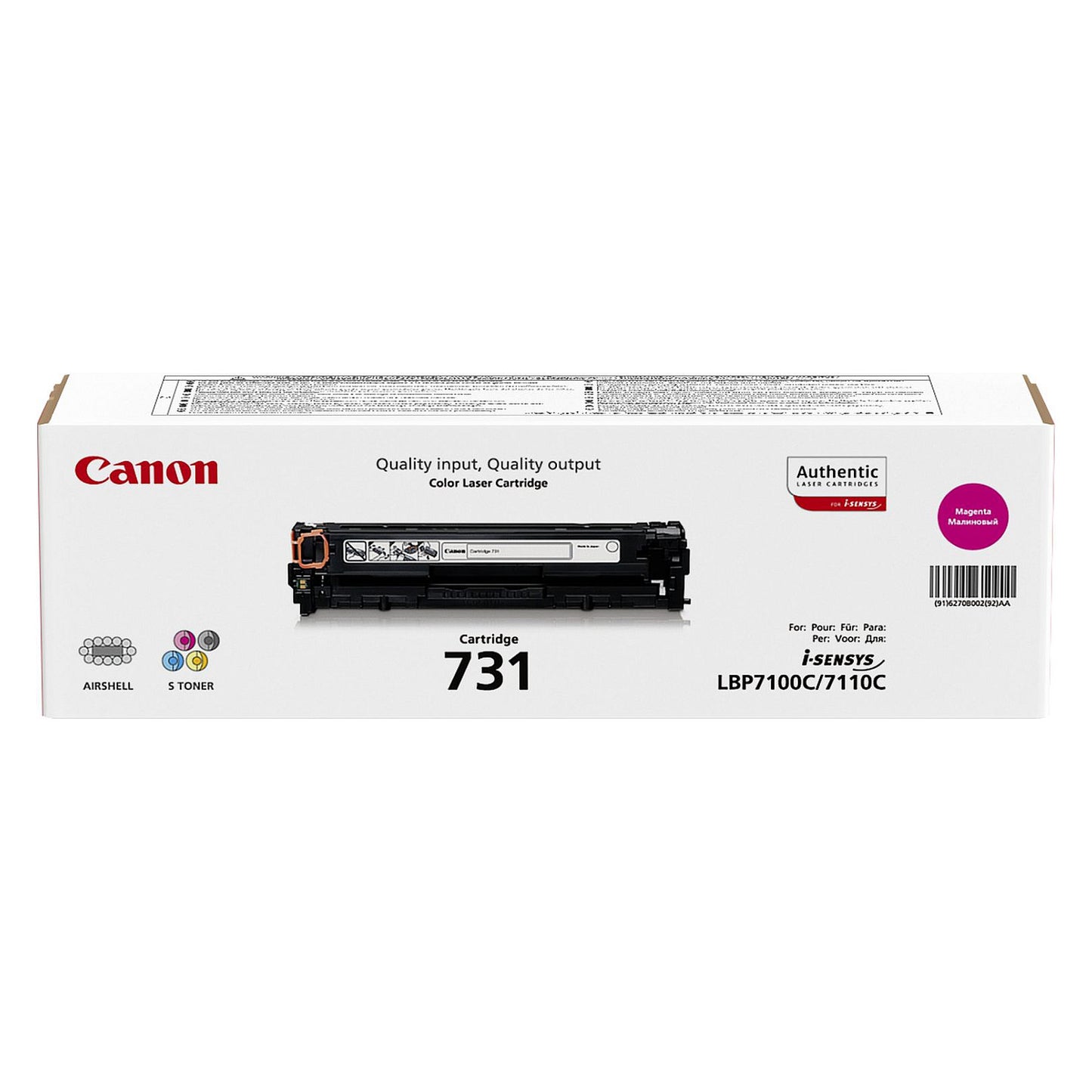 Canon 731 M magenta 1500 Seiten