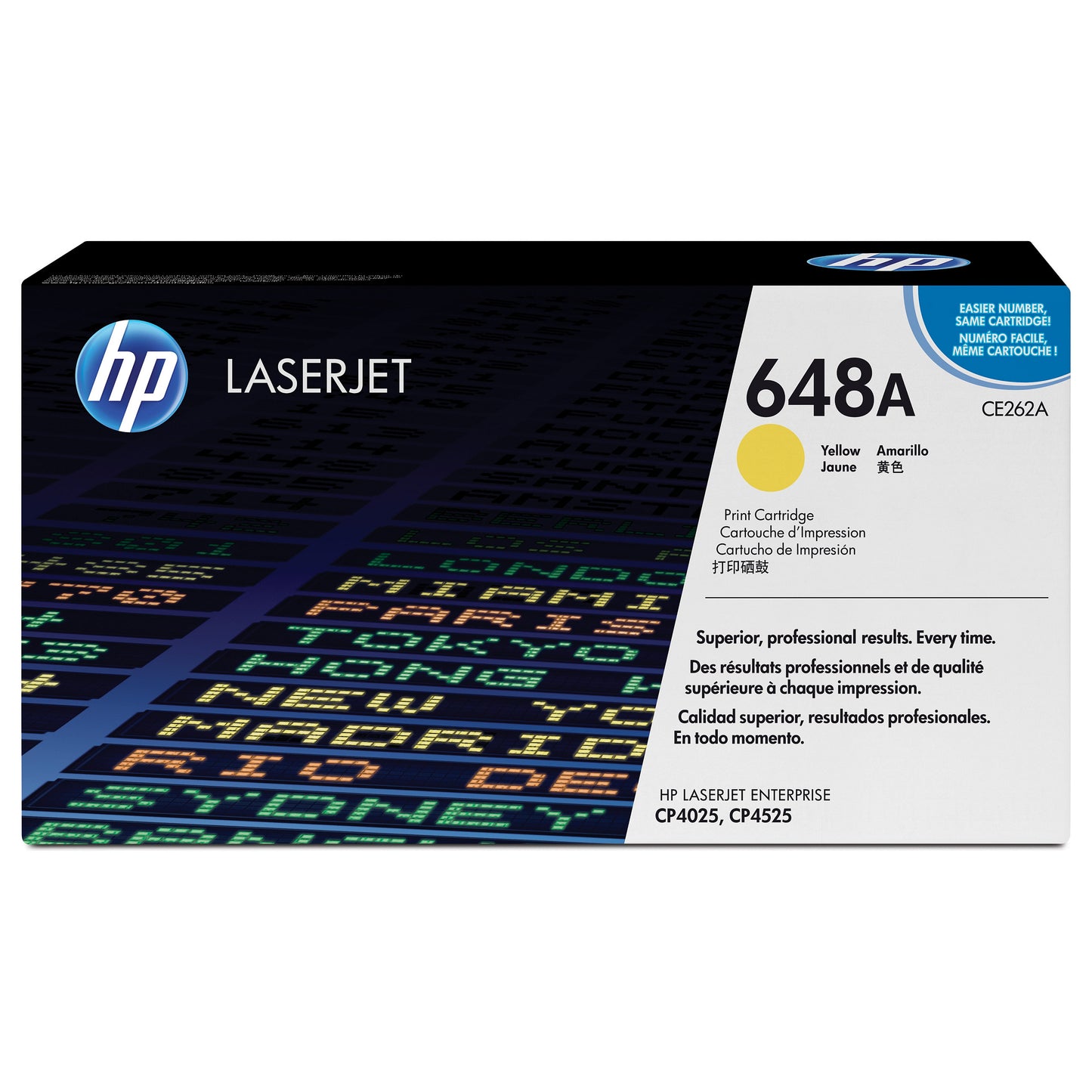 HP 648A original Color LaserJet Toner cartridge CE262A yellow standard capacity 11.000 pages 1-pack