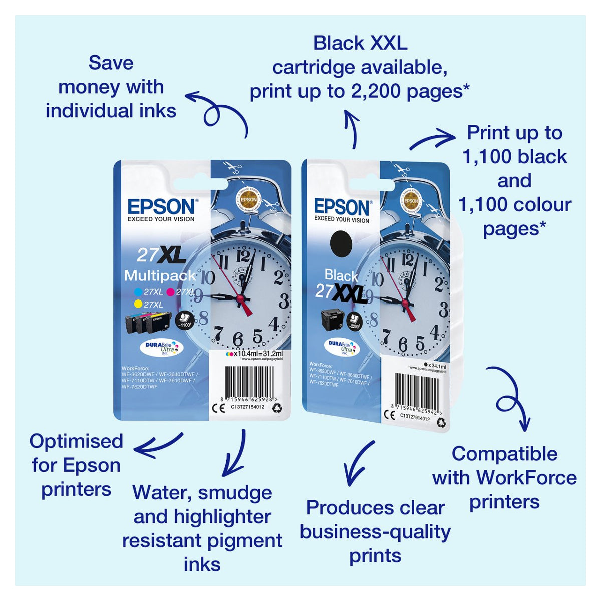Epson C13T27134010 #27 XL Magenta