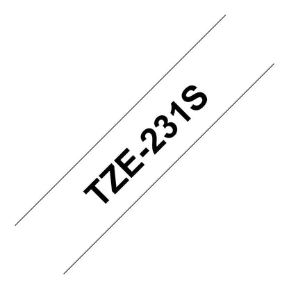 Brother Schriftband TZe-231S 12mm laminiert