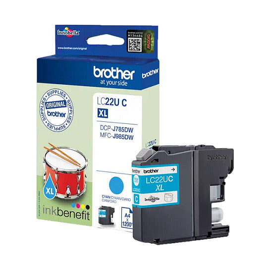 Brother LC22UC cyan