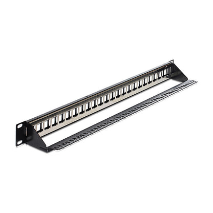 Patchpanel Delock 1HE 24 Keystone Ports