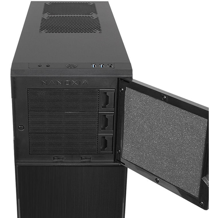 Midi Nanoxia Deep Silence 3 | black. schallgedämmt