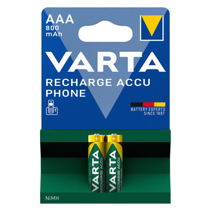 Akku AAA 1.2V (HR03) *Varta* Recharge Accu Phone - 2er-Pack