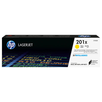 HP Toner 201X CF402X Gelb bis zu 2.300 Seiten
