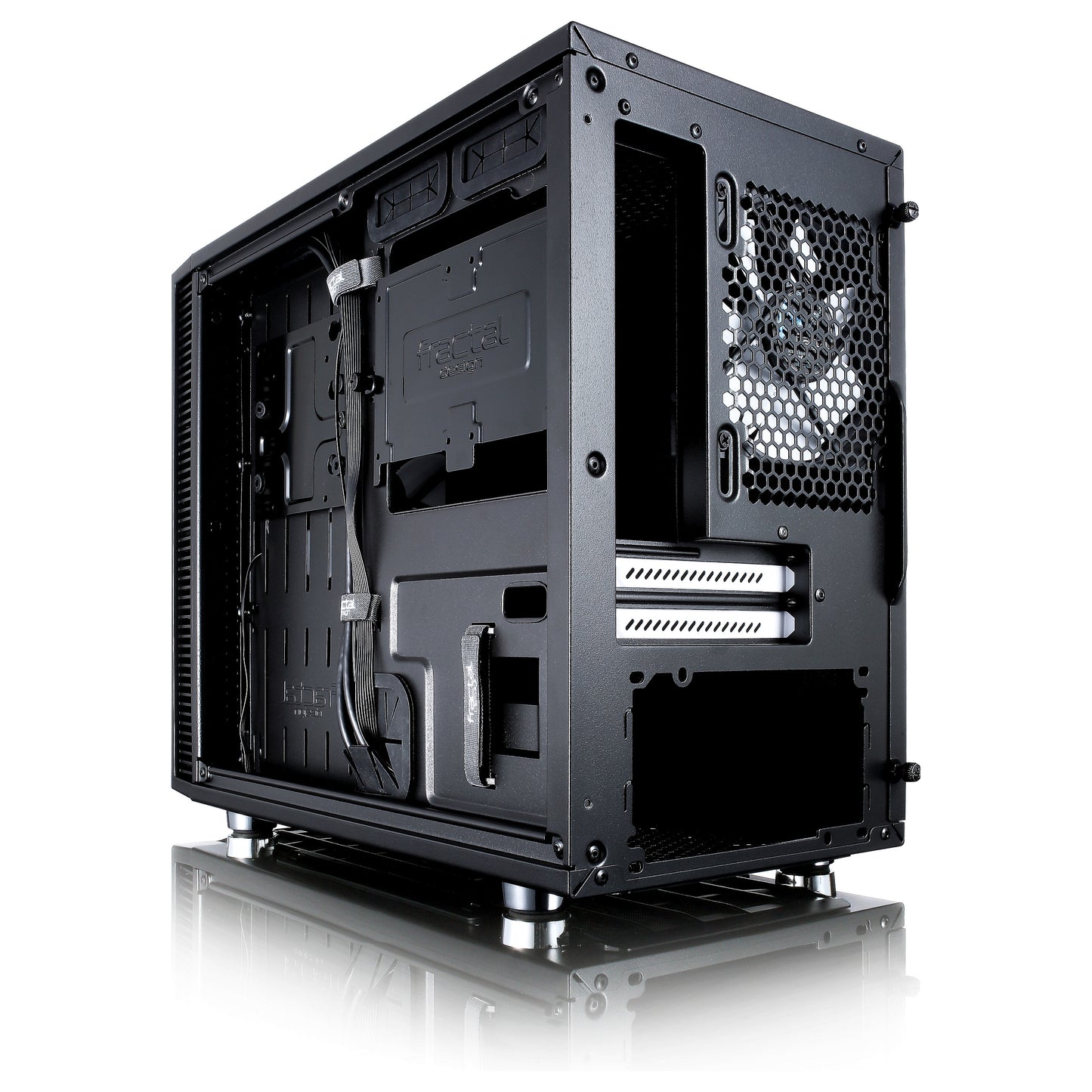 ITX Fractal Design Define Nano S. Acrylfenster. schallgedämmt