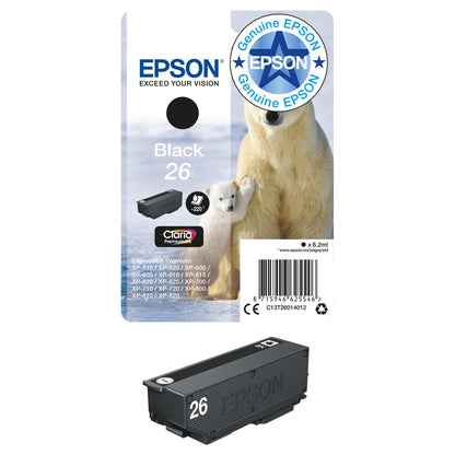 Epson C13T26014012 black