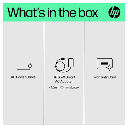 N HP 65W SMART Netzteil für alle HP24x/25x/35x/430/44x/45x/640/650/ZBook