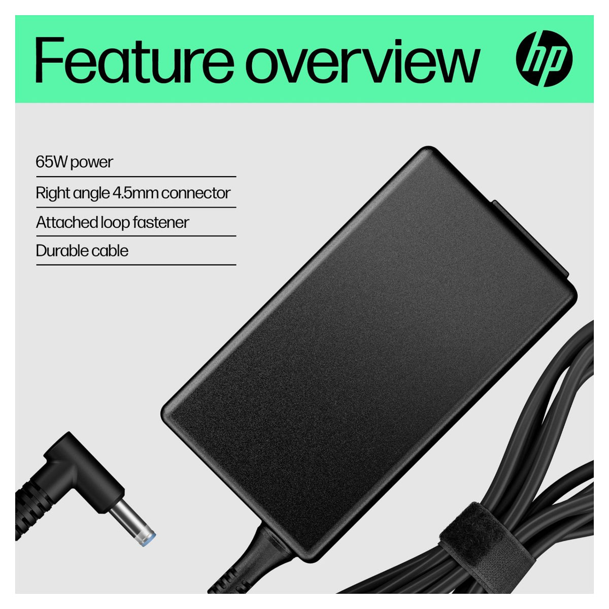 N HP 65W SMART Netzteil für alle HP24x/25x/35x/430/44x/45x/640/650/ZBook