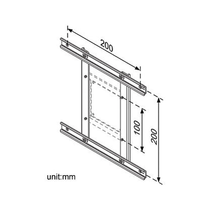 VESA-Adapter 100x100-200x200, va