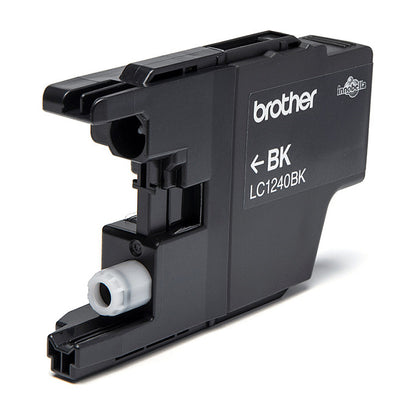 Brother Tinte LC-1240BK Schwarz bis zu 600 Seiten nach ISO/IEC 24711