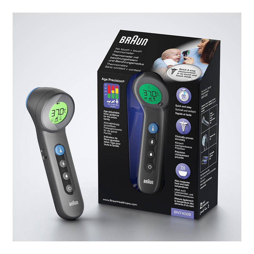 Braun BNT 400 BK Fernabtastthermometer