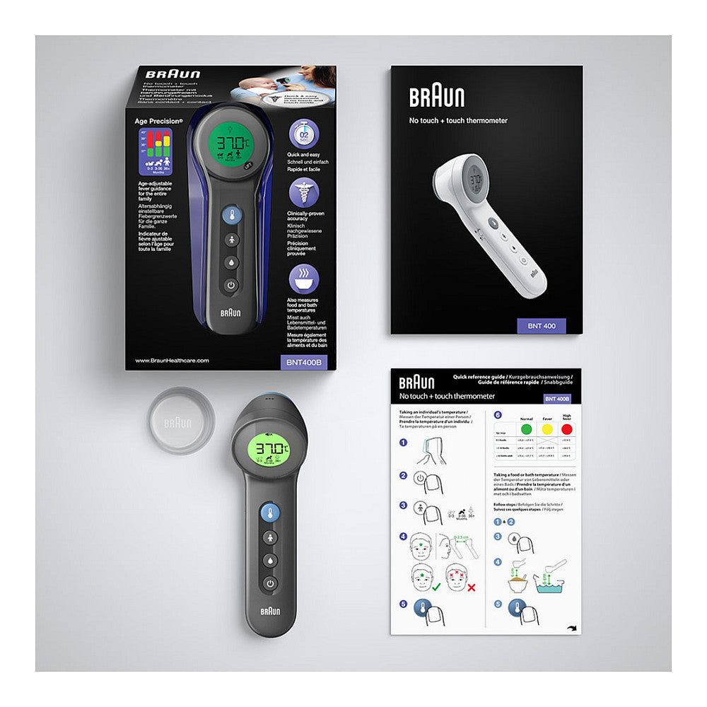 Braun BNT 400 BK Fernabtastthermometer