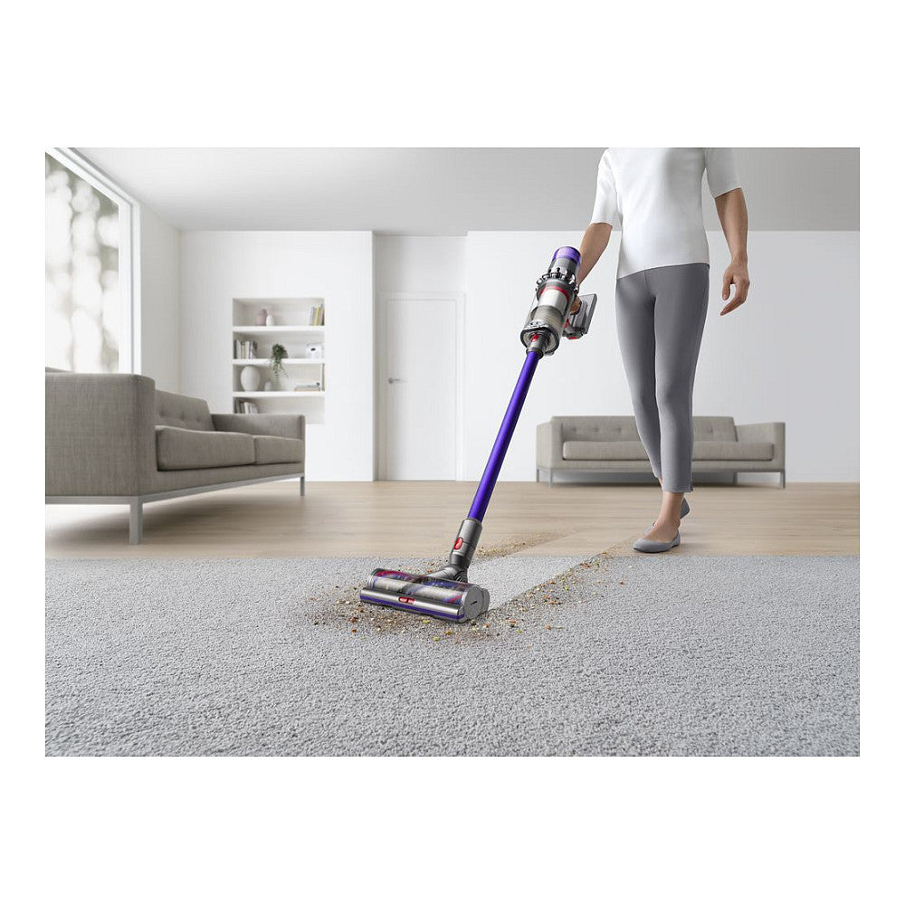 Dyson V11 Advanced Kabelloser Staubsauger (Nickel/Violett)