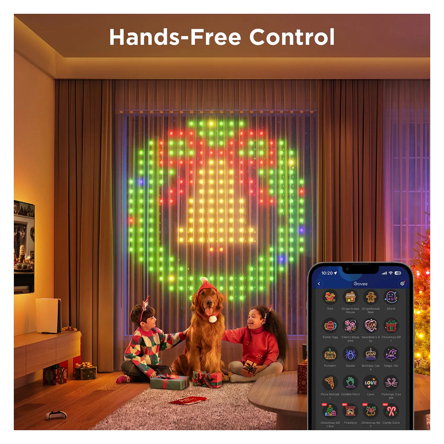 Govee Netflix WIFI & Bluetooth Curtain Lighting