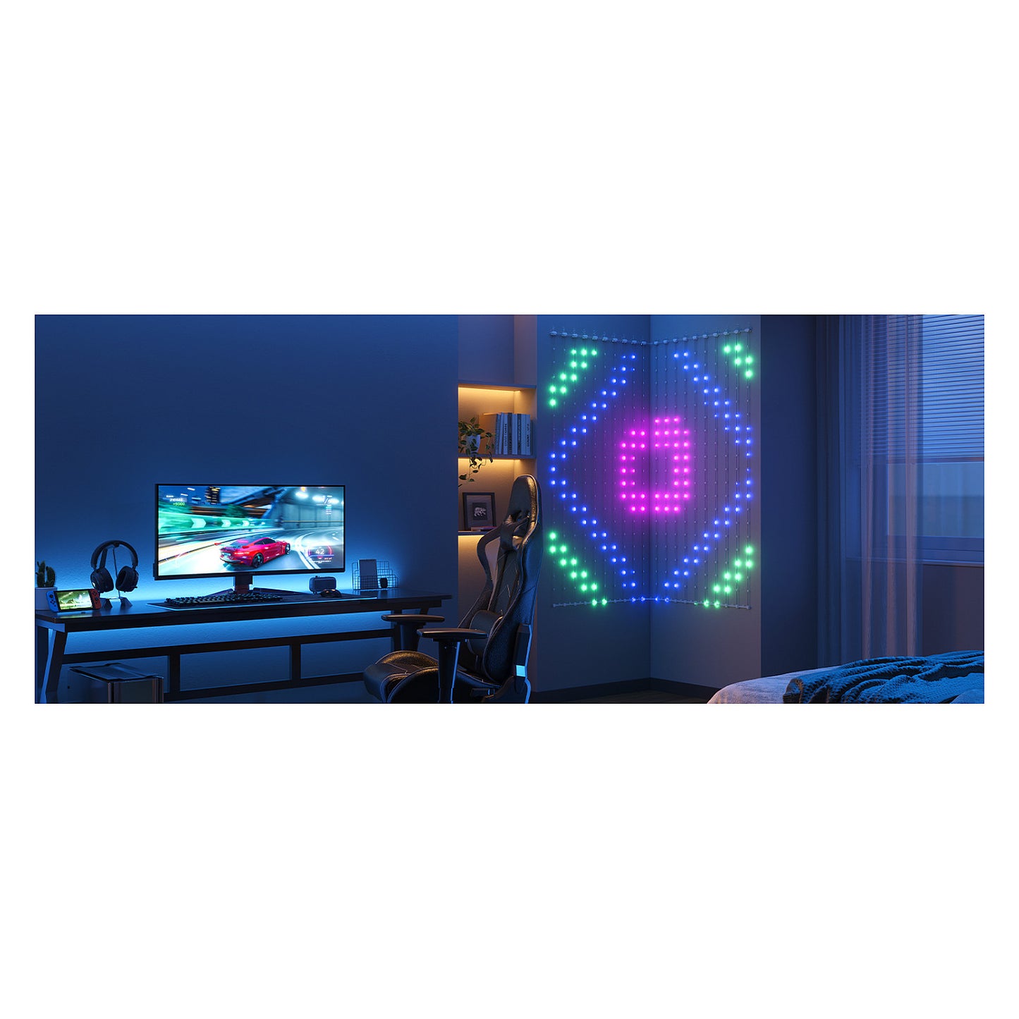 Govee Netflix WIFI & Bluetooth Curtain Lighting