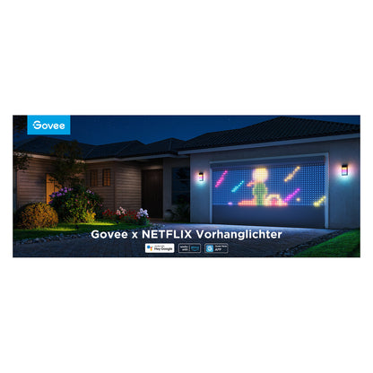 Govee Netflix WIFI & Bluetooth Curtain Lighting