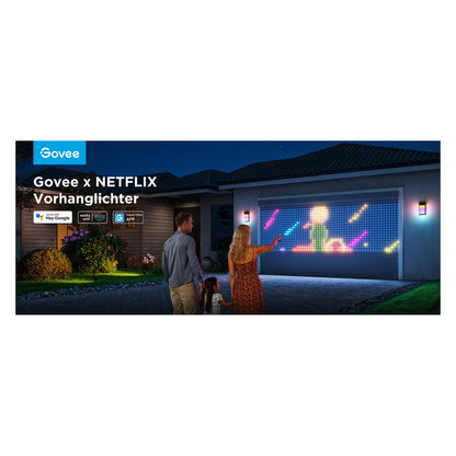Govee Netflix WIFI & Bluetooth Curtain Lighting
