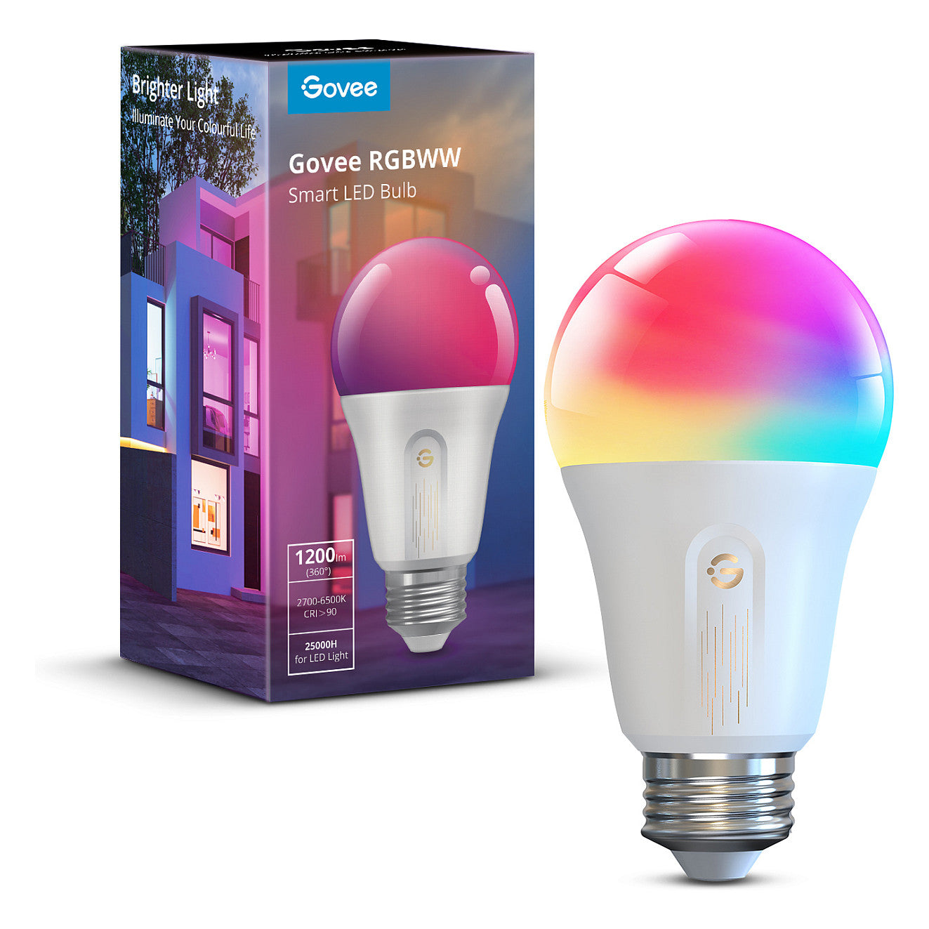 Govee Smart Wifi&BLE Light Bulb 1200lm