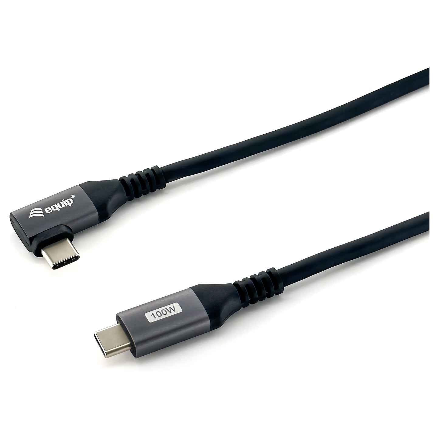 Equip Kabel USB-C 2.0 -> C wink. St/St 2.00m 5A 480Mbps sw
