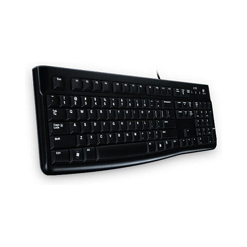 Logitech K120 USB Black QWERTZ DE