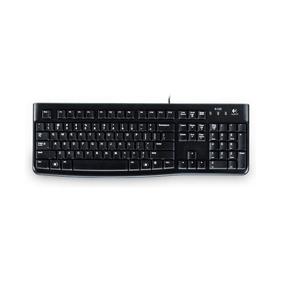 Logitech K120 oem USB Black QWERTZ DE