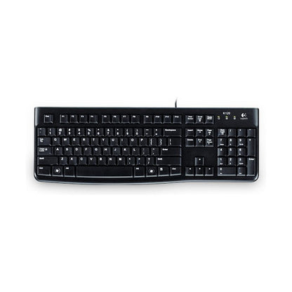 Logitech K120 oem USB Black QWERTZ DE