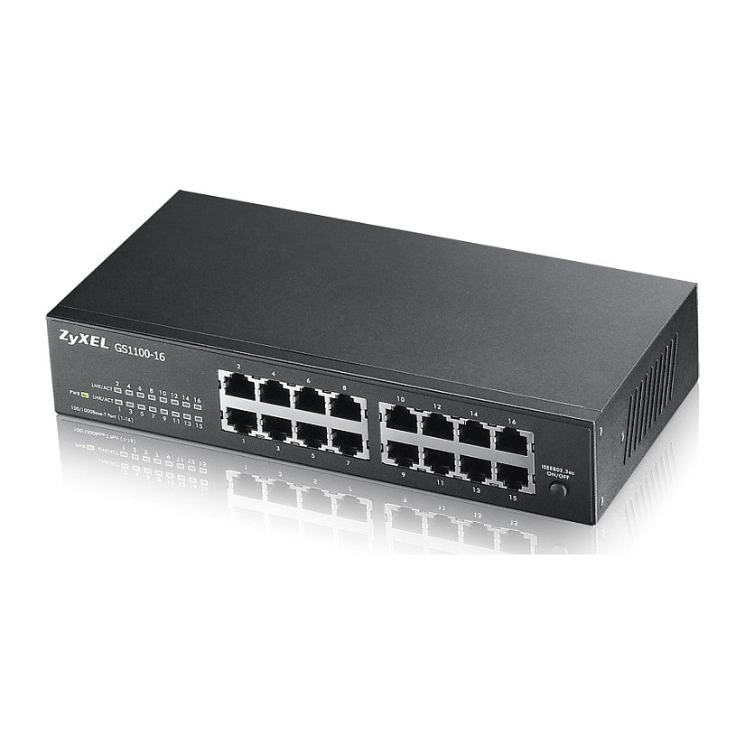 16P ZyXEL GS1100-16 Metall