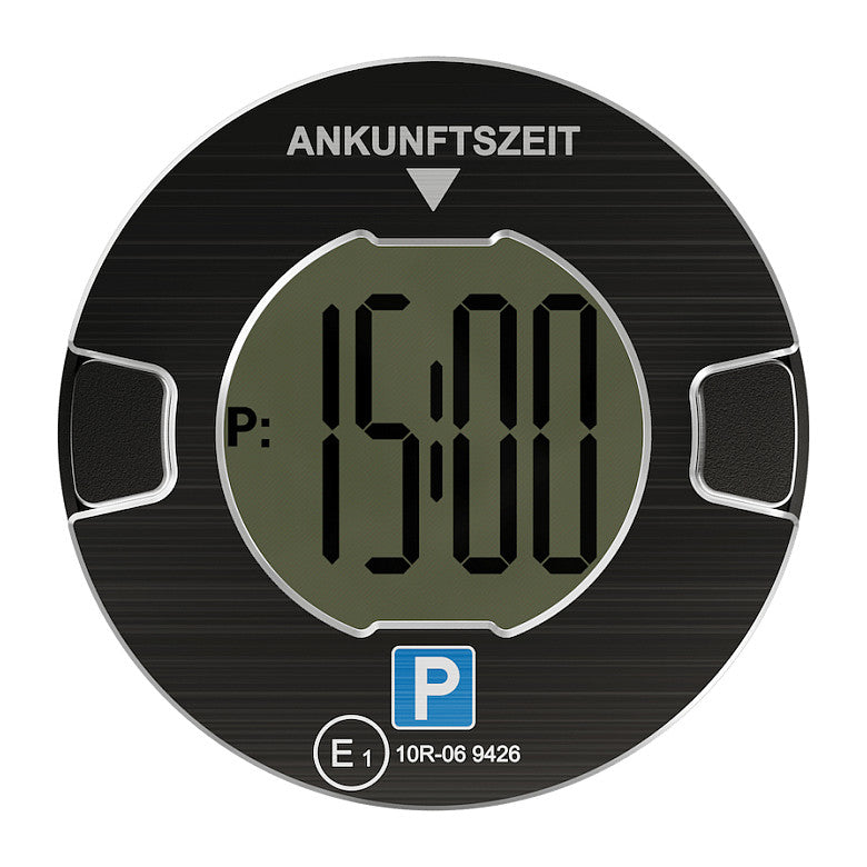 OOONO P-DISC NO1 (elektrische Parkscheibe) Schwarz