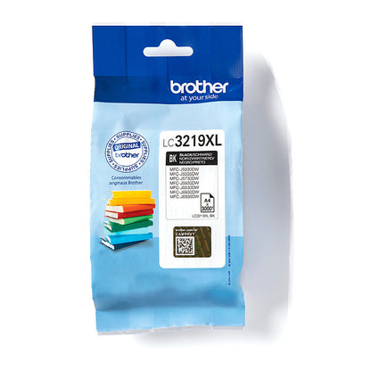 Brother Tinte LC-3219XL-BK Schwarz bis zu 3.000 Seiten nach ISO/IEC 24711