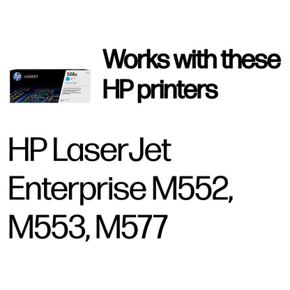 HP 508A original Toner cartridge CF361A cyan 5.000 pages standard capacity