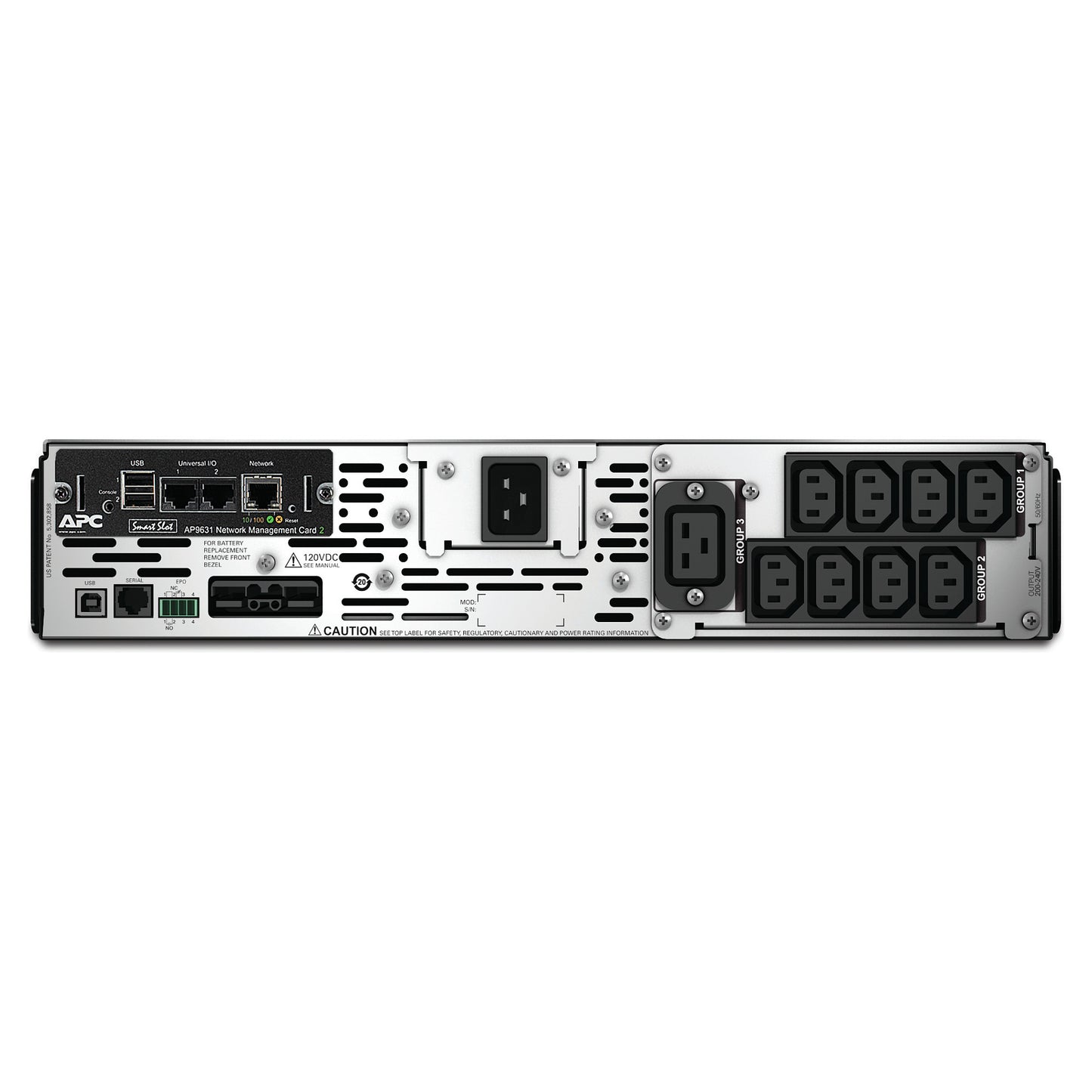 APC Smart-UPS X 3000 Rack/Tower SMX3000RMHV2UNC 3000VA 2700W 2HE