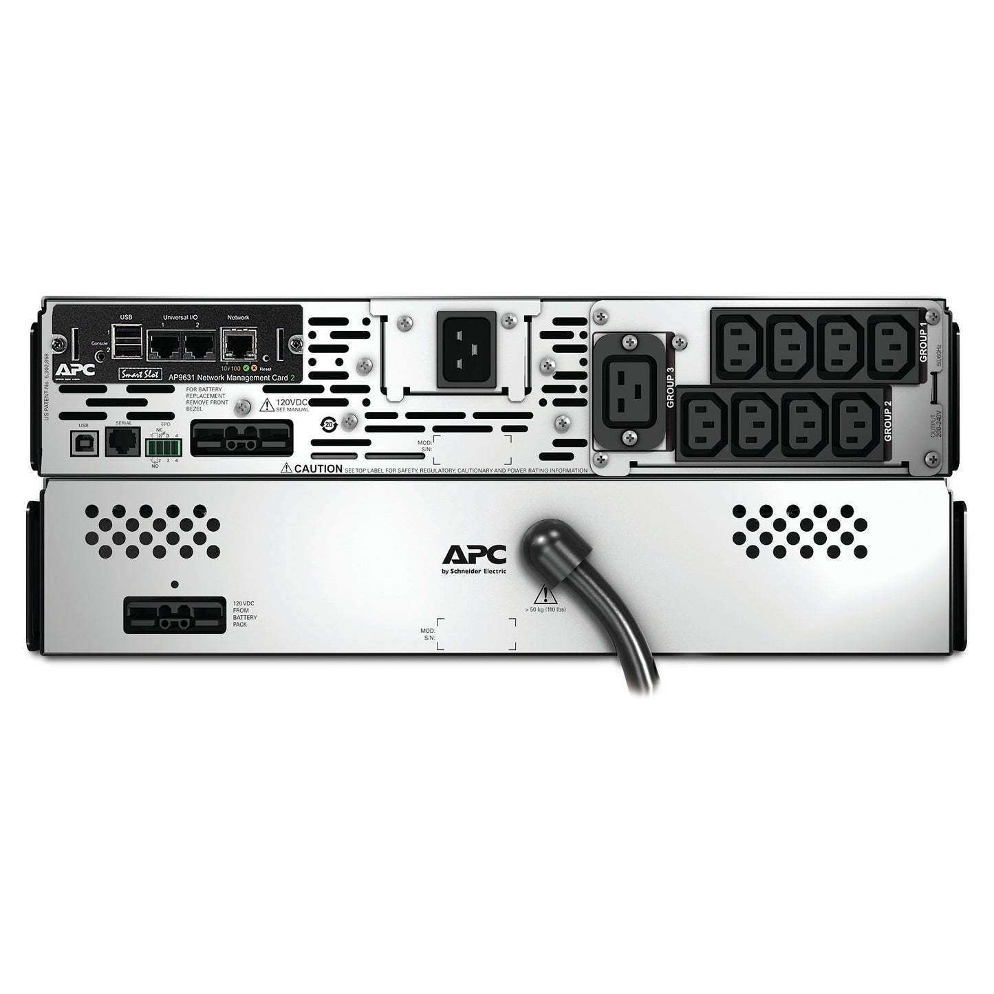 APC Smart-UPS X 3000 Rack/Tower SMX3000RMHV2UNC 3000VA 2700W 2HE