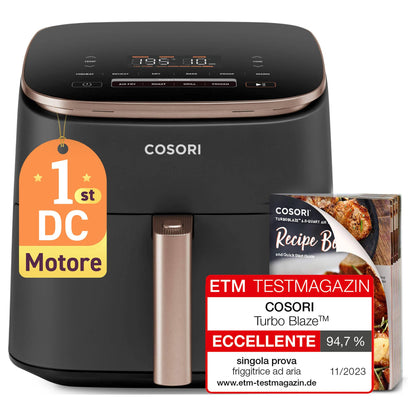 Cosori Turbo Blaze Heißluftfritteuse Schwarz