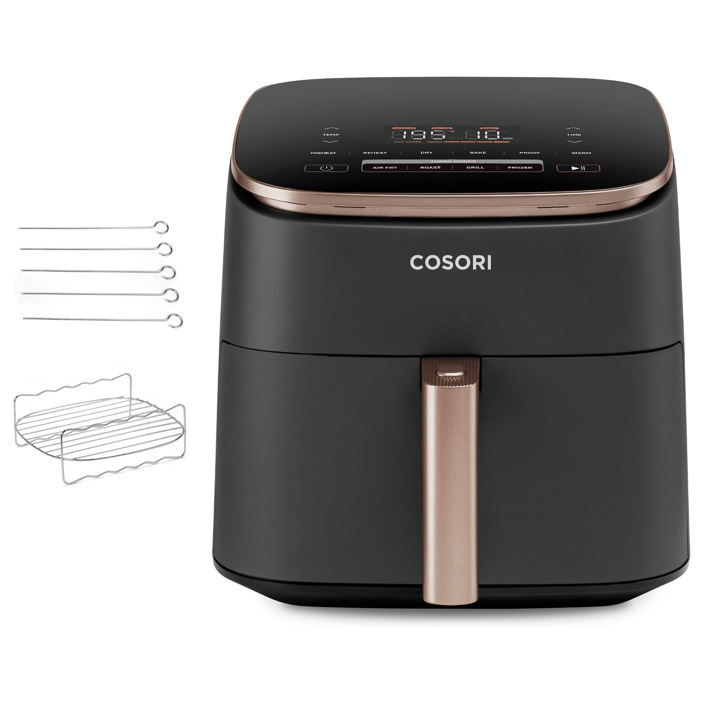 Cosori Turbo Blaze Heißluftfritteuse Schwarz