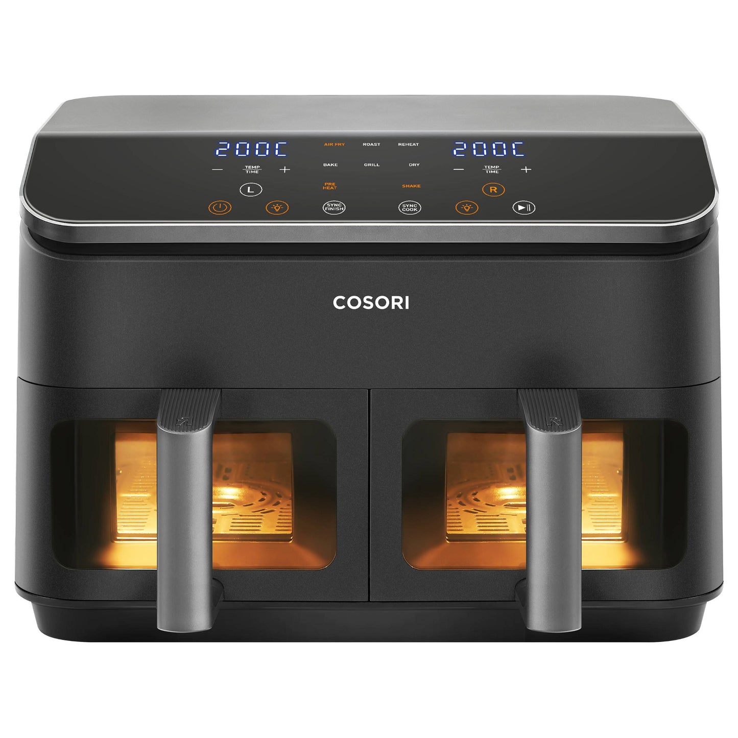 Cosori Dual Basket Heißluftfritteuse Schwarz