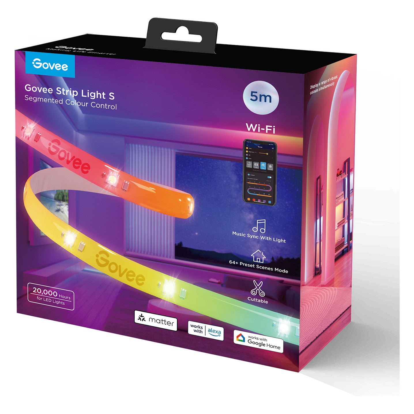 Govee LED Strip Lights Matter ready 5 Meter