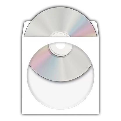 CD/DVD Hllen wei 124x124 100 Stck selbstklebend 1140