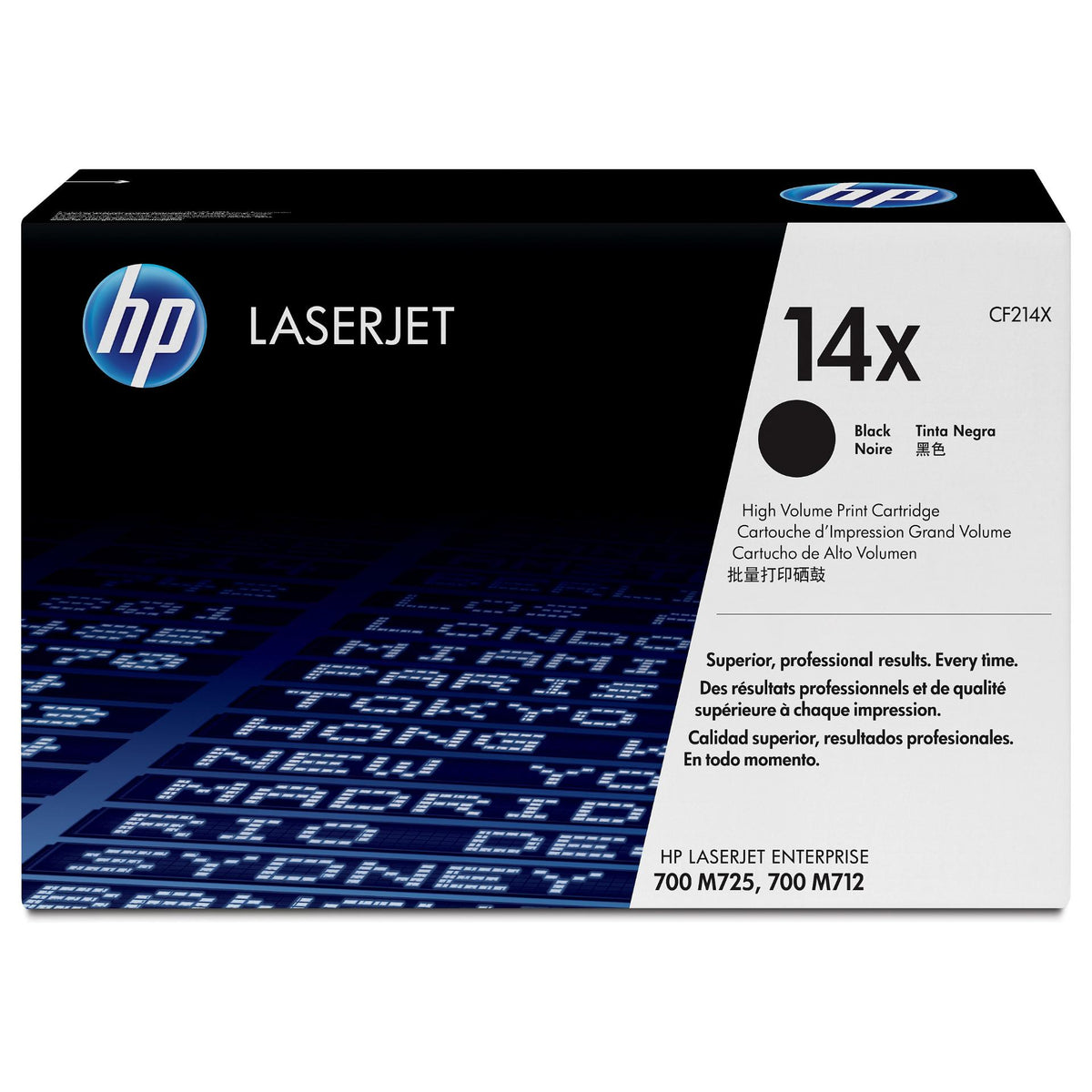 HP # 14X CF214X black Hohe Kapazität