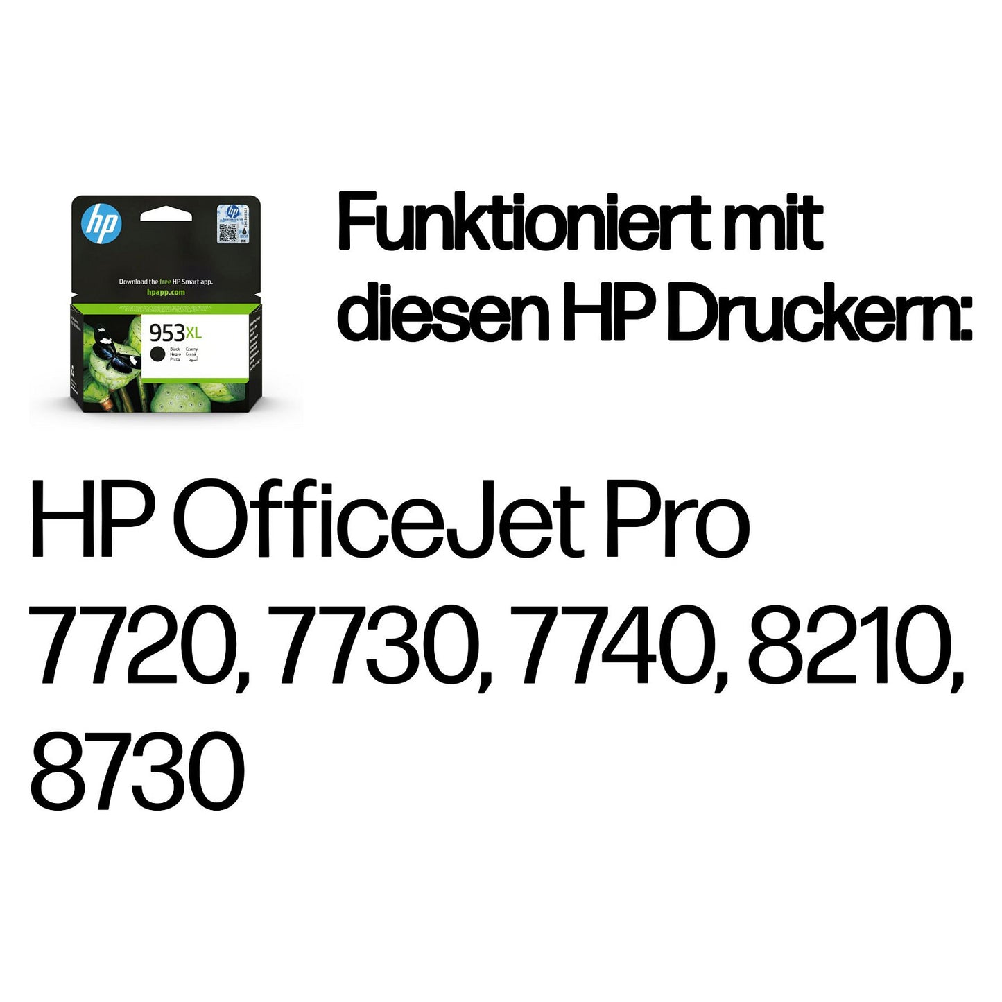 HP Tinte 953XL L0S70AE Schwarz