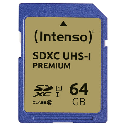 CARD 64GB Intenso 3421490 Premium 45MB/s - UHS-I