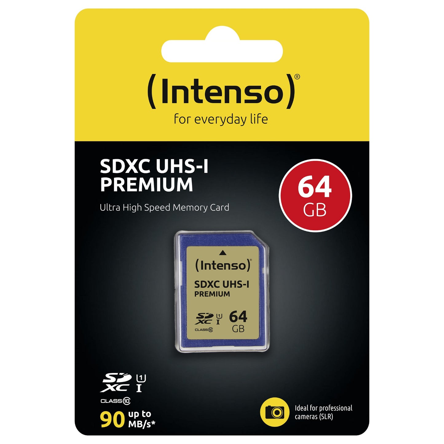 CARD 64GB Intenso 3421490 Premium 45MB/s - UHS-I