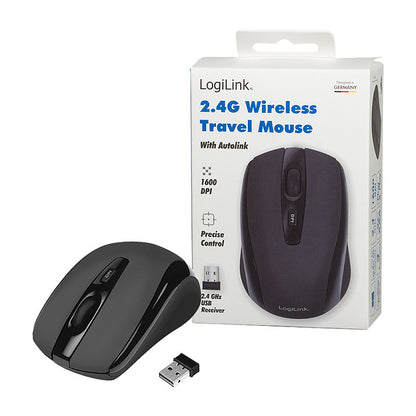 LogiLink wireless Minimouse black