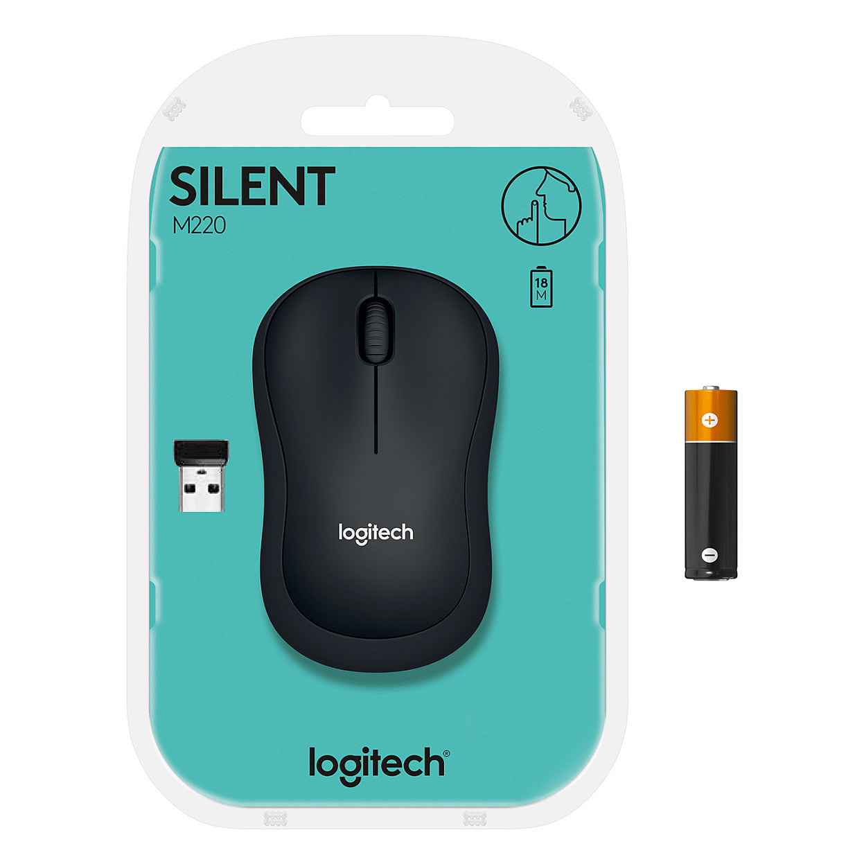 Logitech M220 Silent Anthrazit