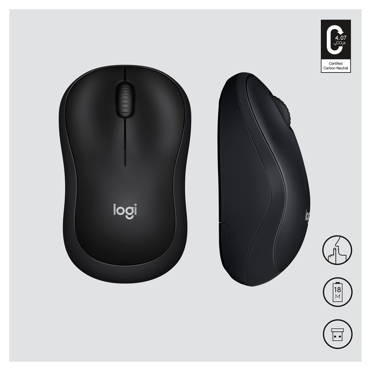 Logitech M220 Silent Anthrazit