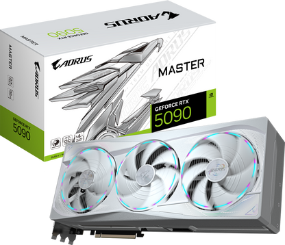 AORUS GeForce RTX™ 5090 MASTER ICE 32G (Graphics Card Only)