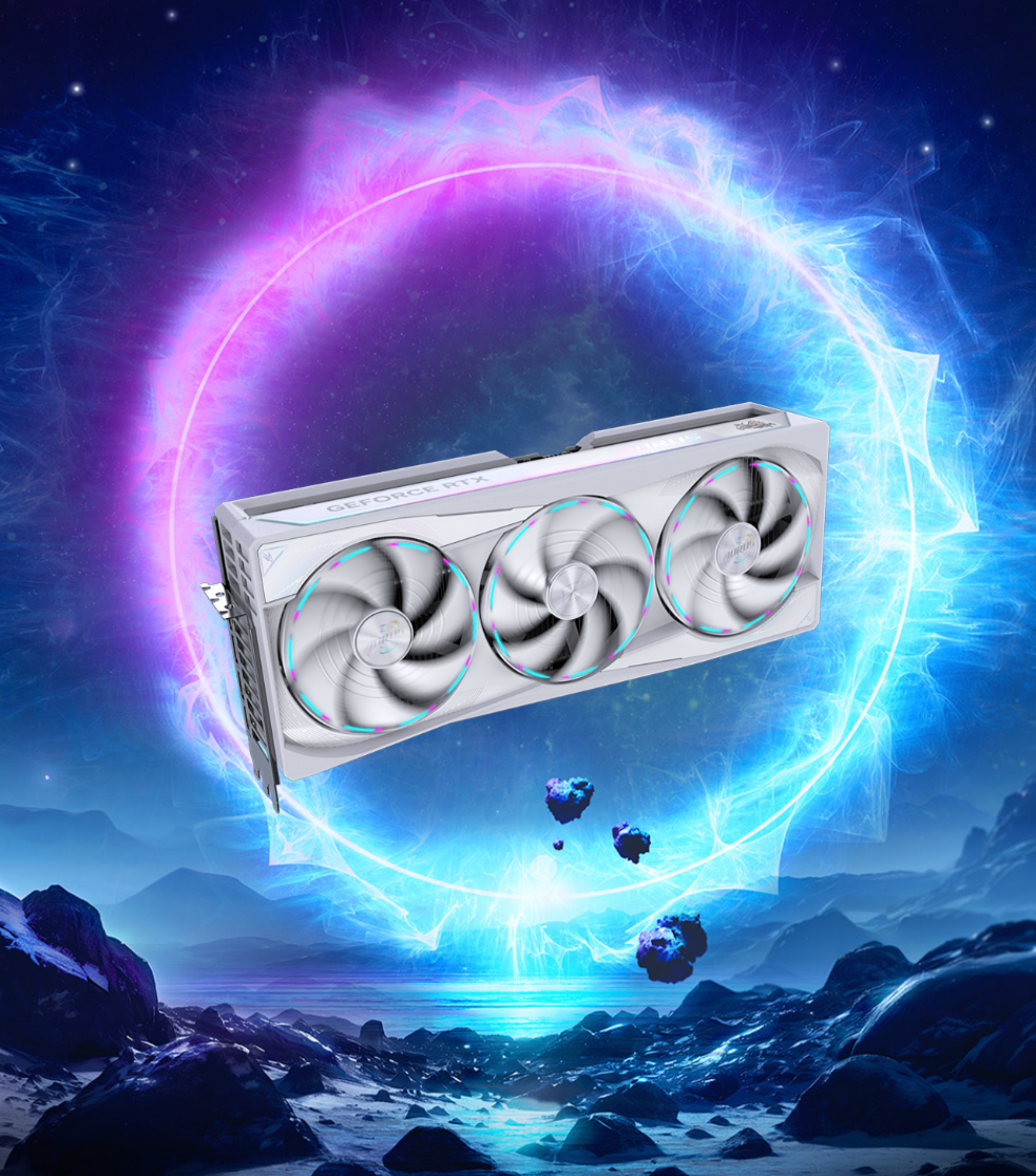 AORUS GeForce RTX™ 5090 MASTER ICE 32G (Graphics Card Only)