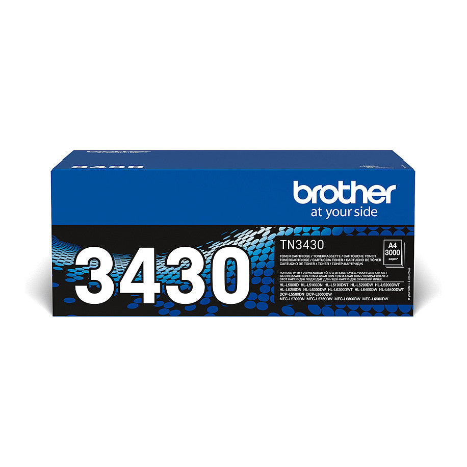 Brother Toner TN-3430 Schwarz bis zu 3.000 Seiten nach ISO 19752